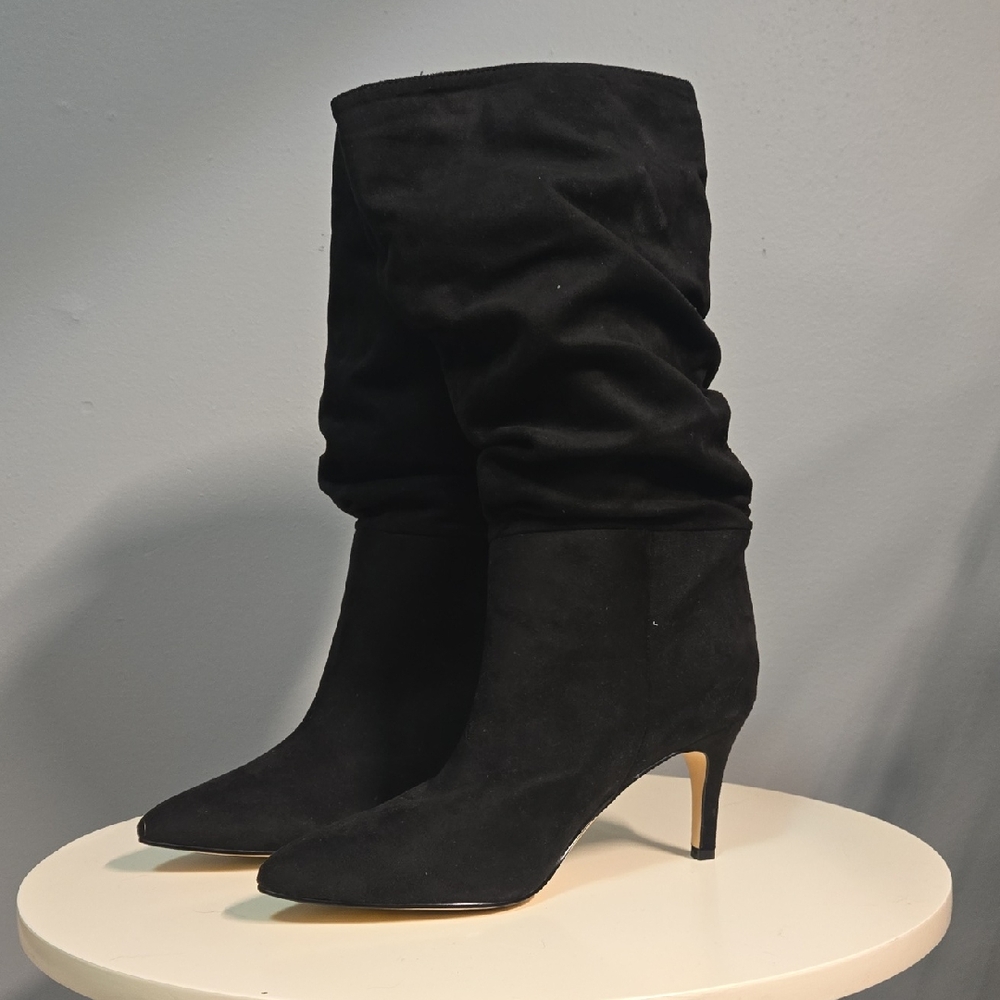 Marc Fisher Idaley Stiletto Pointy Toe Dress Boot 7 1/2